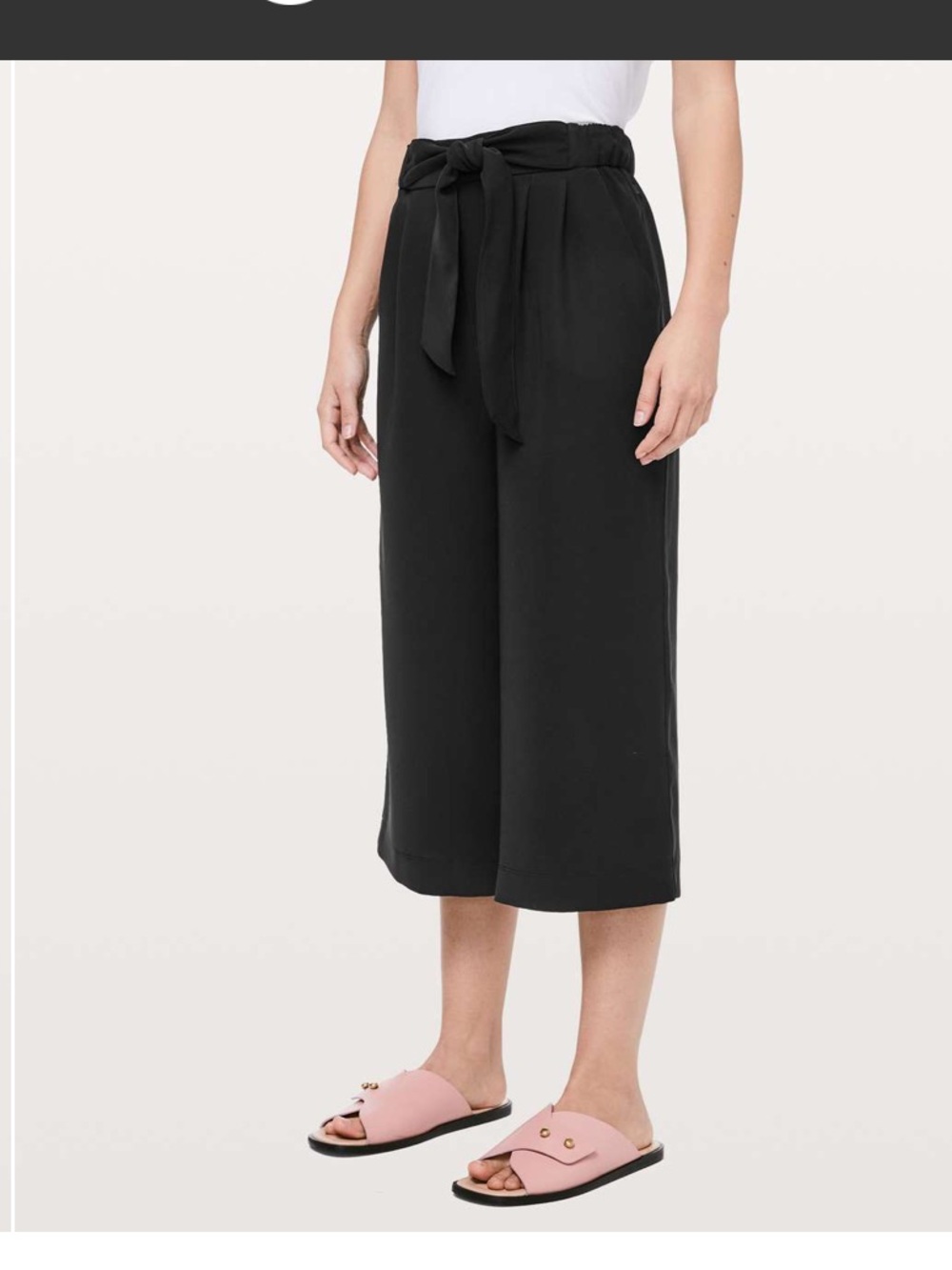 Lululemon Noir Crop Pants